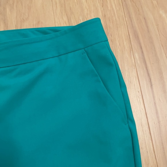 Emerald Green Vince Camuto work pants | modern suit pants - Picture 4 of 5